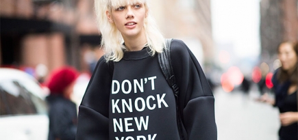 Неделя моды в Нью-Йорке, осень-зима 2016: street style. Часть 4