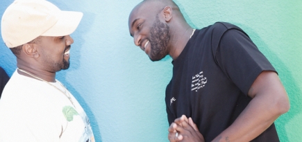 Вирджил Абло прокомментировал свои объятия с Канье Уэстом на показе Louis Vuitton