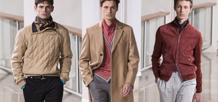 Неделя мужской моды в Париже: Hermès, осень-зима 2016