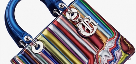 7 художников расписали сумки Lady Dior