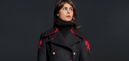 Надежда Оболенцева в лукбуке Gourji