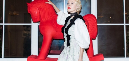 Весенний коктейль Ulyana Sergeenko