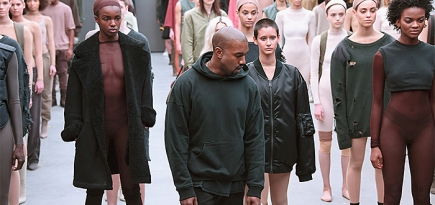 Канье Уэст показал в Нью-Йорке результаты коллаборации с adidas