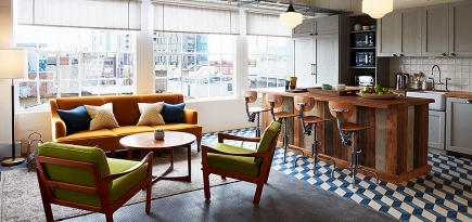 Необычное рабочее пространство от Soho House