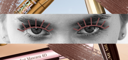 Хотите сделать нейтральный макияж? Вам нужна коричневая тушь для ресниц