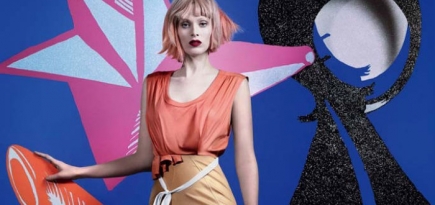 Весенняя рекламная кампания Sonia Rykiel