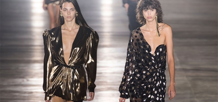 Парижская неделя моды: Saint Laurent, весна-лето 2017