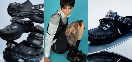 Crocs выпустил обувь, вдохновленную панк-эстетикой