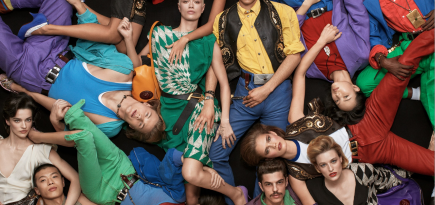 Versace выпустил кампанию первой и последней коллекции Дарио Витале