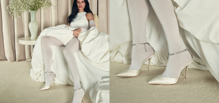 Габриетт снялась для свадебной кампании Jimmy Choo