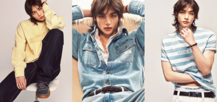 Хёнджин из Stray Kids стал амбассадором Guess
