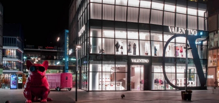 Valentino открыл новый магазин в Пекине
