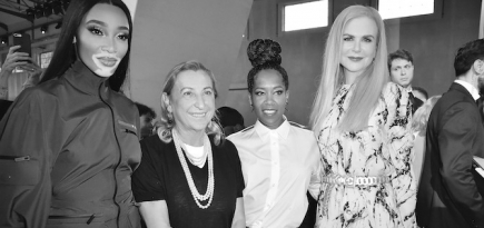 Гости показа Prada в Милане