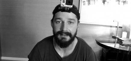 Новая странность Шайи ЛаБафа: молчаливое интервью