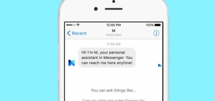 Facebook анонсировал появление \"умного\" помощника наподобие Siri и Cortana