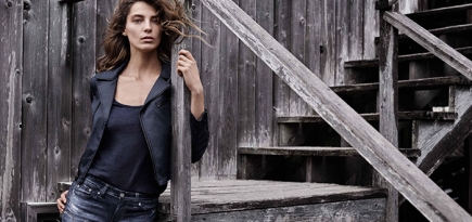 Дарья Вербова в рекламной кампании AG Jeans
