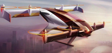 Airbus  создаст первое летающее такси