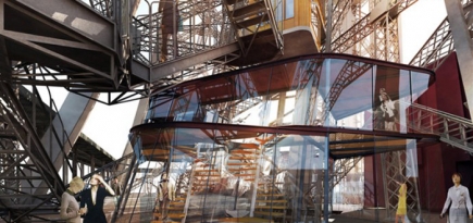 Первый этаж Эйфелевой башни будет реконструирован