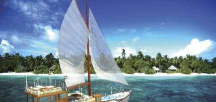 Лодка-сьют Soneva in Aqua на Мальдивах