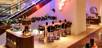 Новый pop-up бар Mark's bar в Selfridges от Lee Broom