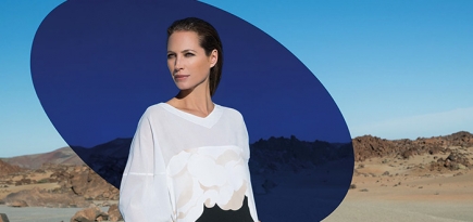 Кристи Тарлингтон в весенней рекламной кампании Missoni