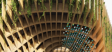 Высокоэкологичный французский павильон для Milan Expo 2015
