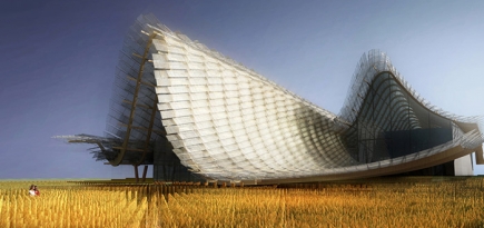 Плавучий китайский павильон к Milan World Expo 2015