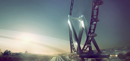 В Японии построят самое большое колесо обозрения в мире