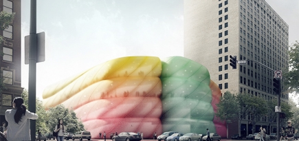 Детский музей в виде конфеты в американском штате Кентукки