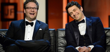 Джеймс Франко и Сет Роген выступят на свадьбе Канье Уэста