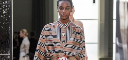 Первая коллекция Рикардо Тиши для Burberry