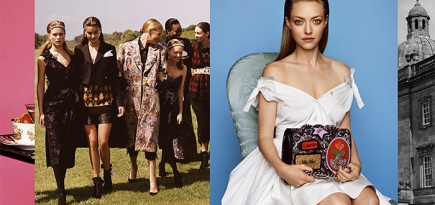 Аманда Сейфрид в рекламной кампании Miu Miu