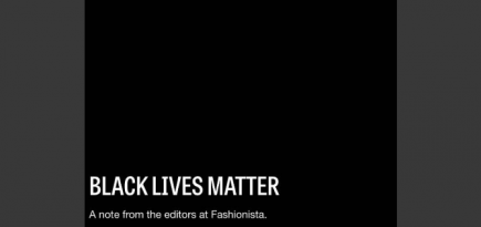 Сайт Fashionista впервые ушел в офлайн, чтобы поддержать движение #BlackLivesMatter