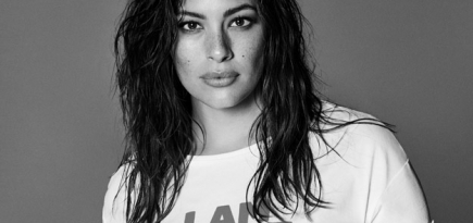 Эшли Грэм снялась в осенне-зимней кампании Violeta by Mango