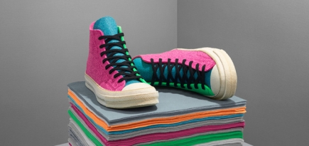 J.W. Anderson создал для Converse кеды из разноцветного фетра