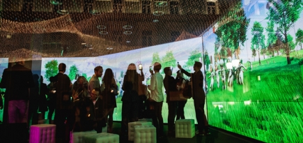 В Москве состоялось открытие интерактивной инсталляции Rabbit Heart