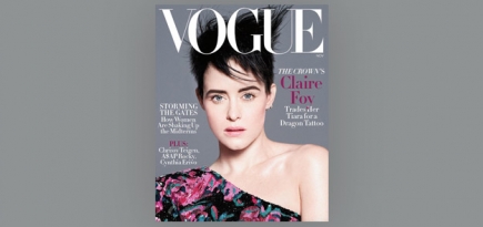 Клэр Фой играет в футбол и делает селфи в новом видео американского Vogue