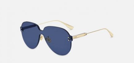 Dior выпустил солнечные очки с розовыми, желтыми и синими стеклами