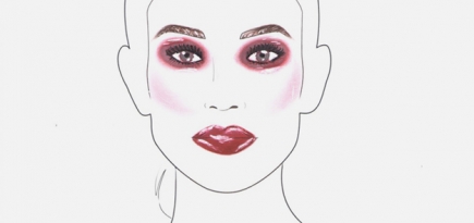 Визажист NARS рисует для Buro 24/7