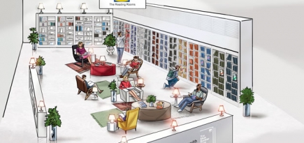 В лондонском магазине IKEA появятся читальные залы с книгами из лонг-листа Букеровской премии
