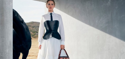 Дженнифер Лоуренс снялась в кампании круизной коллекции Dior