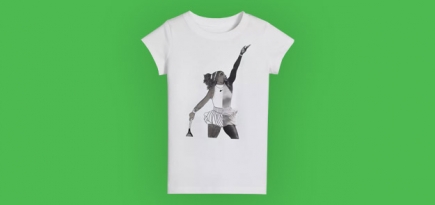 Nike выпустил футболки с портретом Серены Уильямс авторства 9-летней девочки