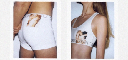 Обнаженные нью-йоркцы с полароидов Энди Уорхола на белье из новой коллекции Calvin Klein