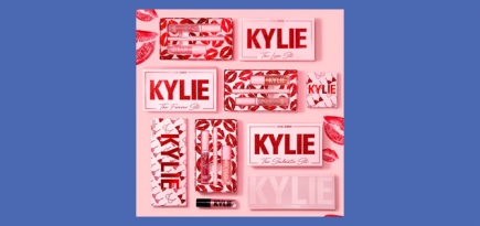 Кайли Дженнер выпустила коллекцию макияжа ко Дню святого Валентина