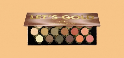 Палетка теней Let’s Gold Palette от Make Up For Ever — выбор Buro.