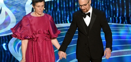 Фрэнсис Макдорманд надела платье Valentino и биркенштоки на «Оскар»