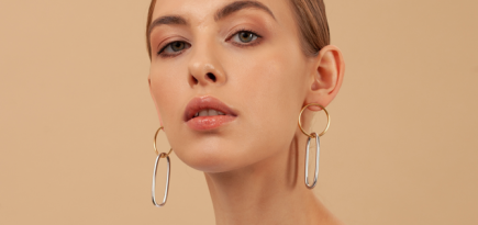 Серьги в виде цепей и японских боевых вееров в новой коллекции бренда Wanna?Вe!