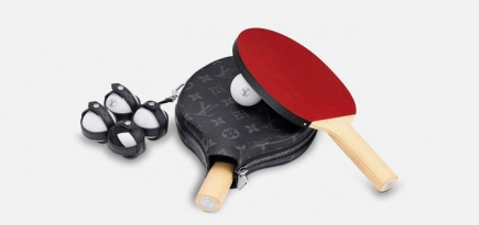 Louis Vuitton выпустил набор для настольного тенниса за две тысячи долларов