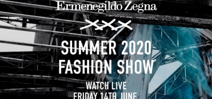 Прямая трансляция коллекции Ermenegildo Zegna, лето 2020