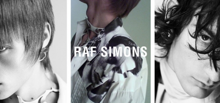 Крупные принты и необычные украшения в новой кампании Raf Simons